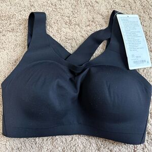 Seamless Black Bra